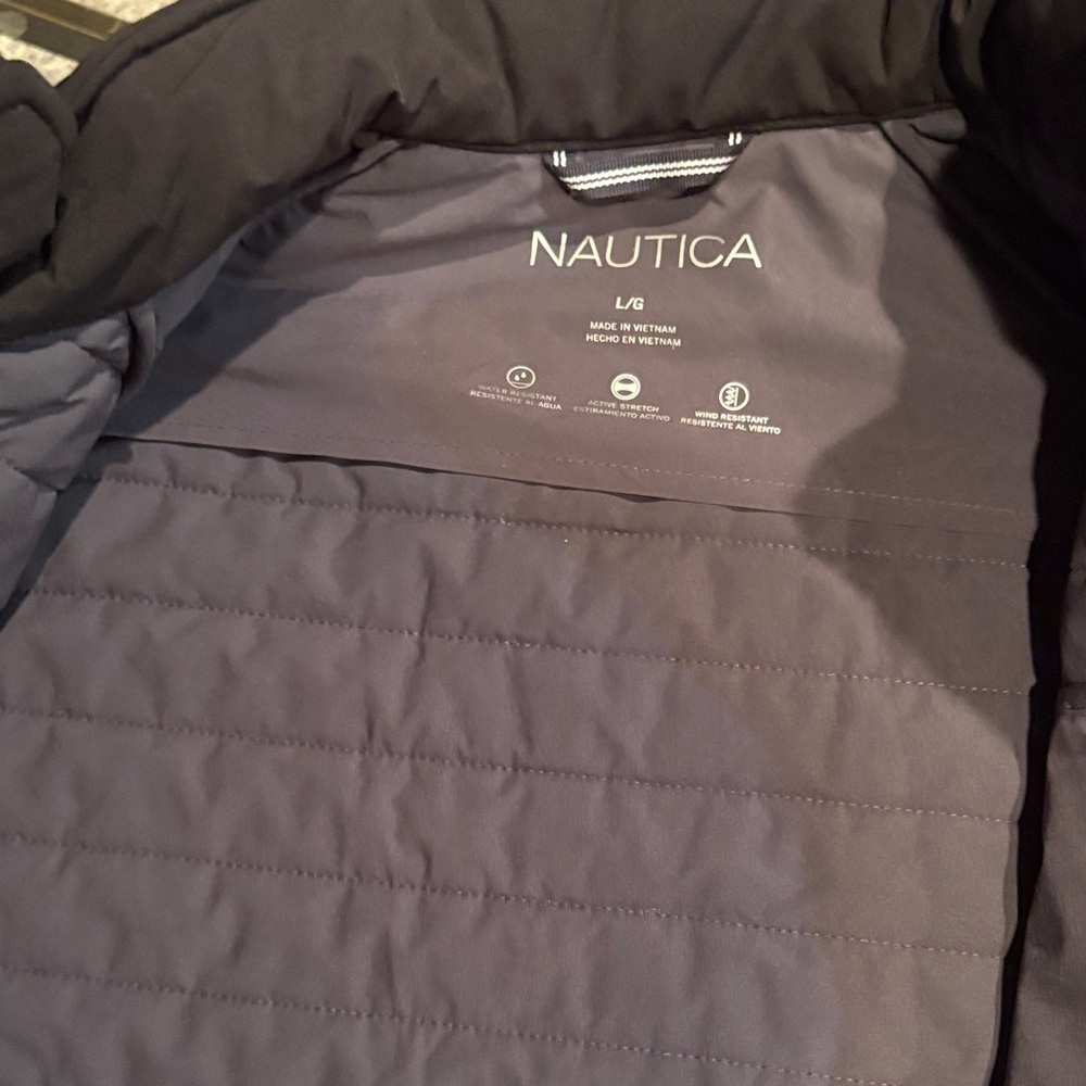 Nautica Men's Black Puffer Jacket - Picture 8 of 10